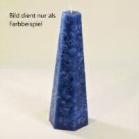 Obelisk / Terrazzo-blau