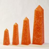 Obelisk / Terrazzo-orange