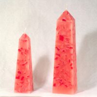Obelisk / Terrazzo-rot