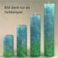 Obelisk / Farbverlauf hellblau-hellgrün