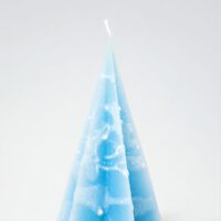 Tannenbaum / Lavadrop hellblau-weiß