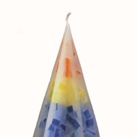Tannenbaum / Terrazzo-orange-gelb-blau