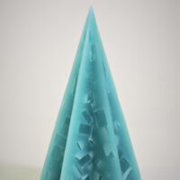 Tannenbaum / Terrazzo-türkis