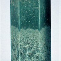 Netzkerze dunkelgrün